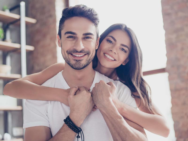 Set of dental veneers for cosmetic smile enhancement in Mesa, AZ